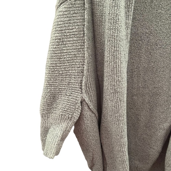 Lou & Grey Open Front Cocoon Cardigan Grey Size XS/S - Picture 5 of 8
